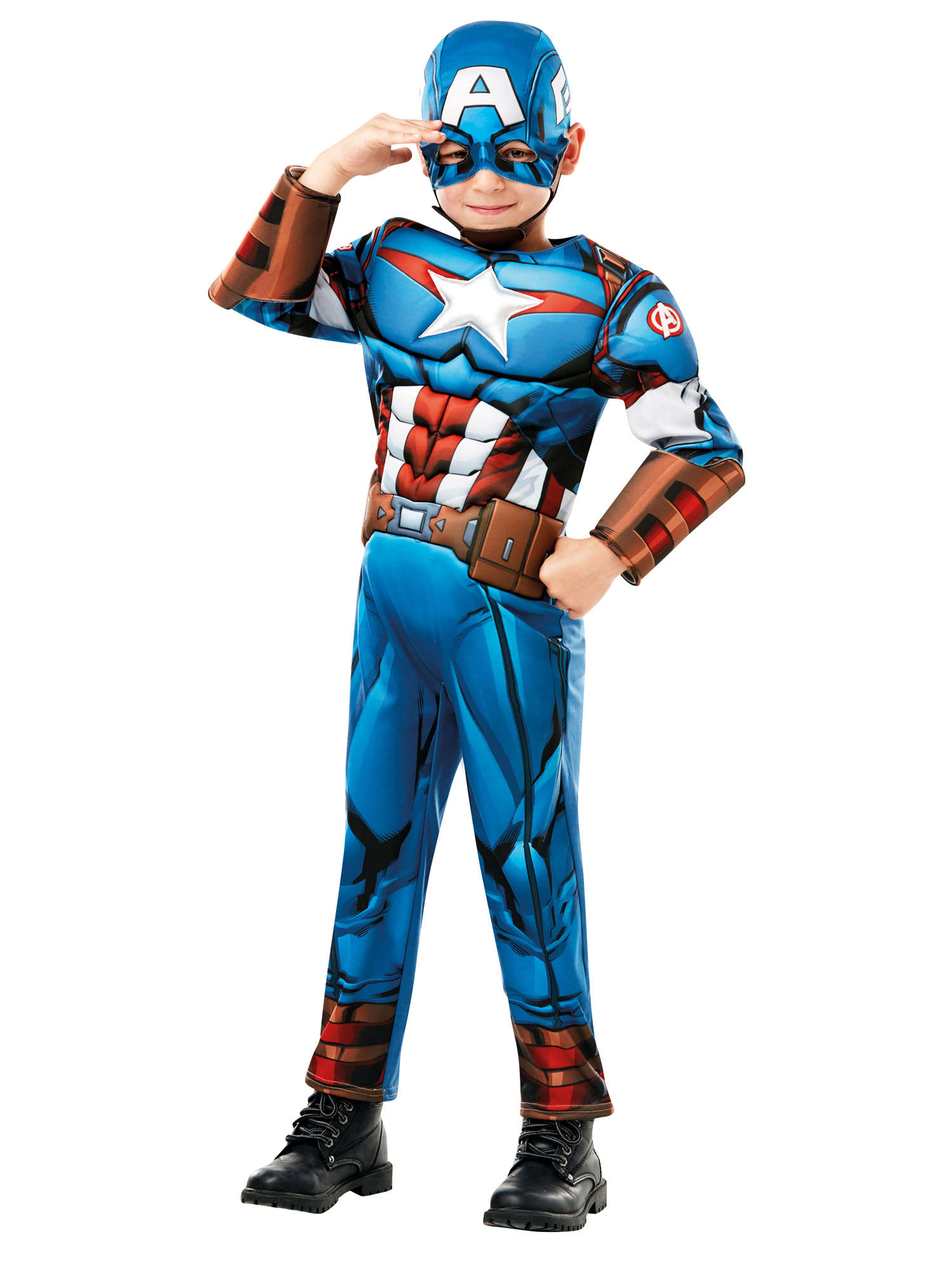 Deluxe Captain America Costume – Rubie's Masquerade UK