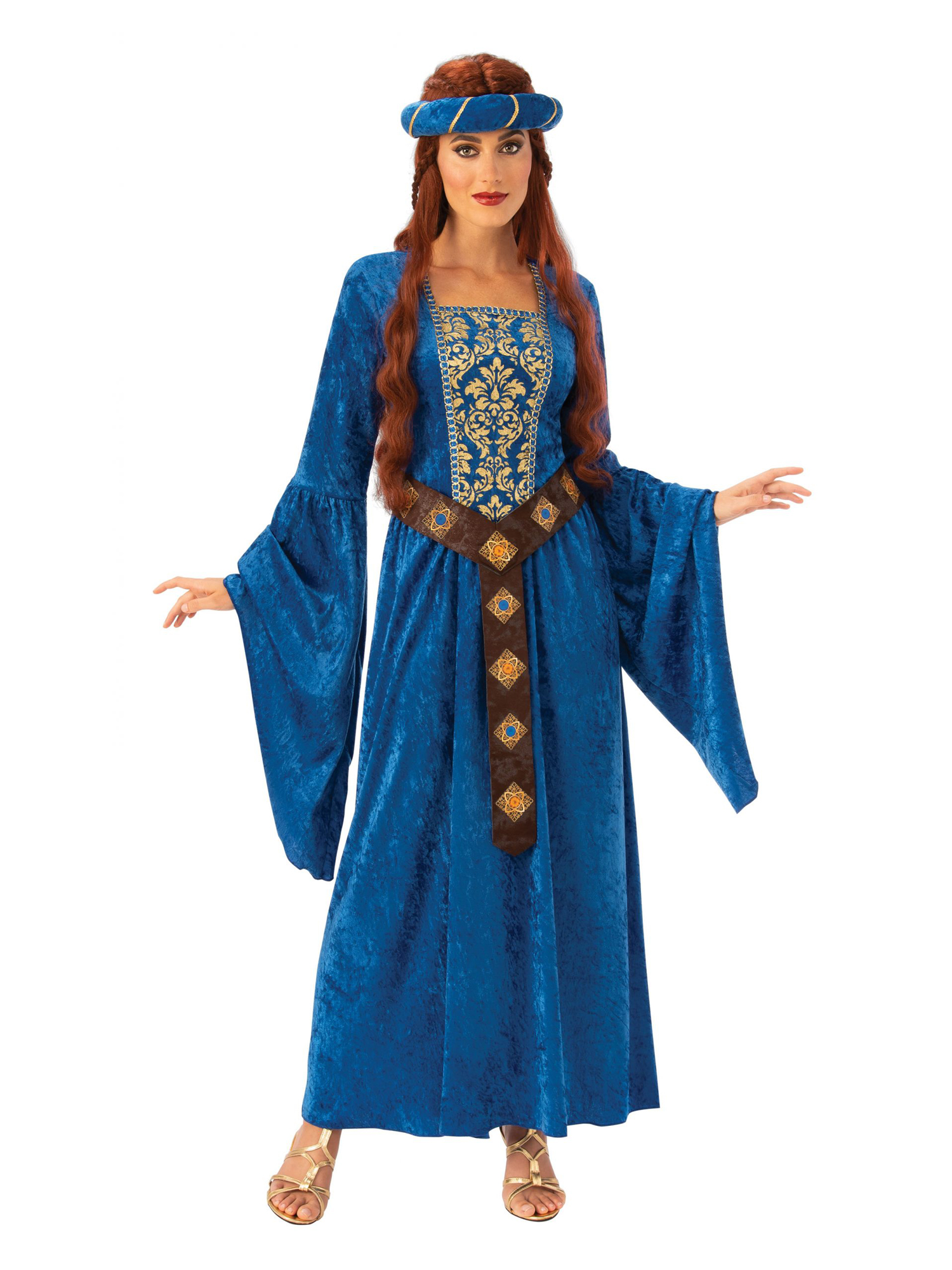 Medieval Maiden (Royal Blue) M Adult – Rubies Masquerade Co. (UK)