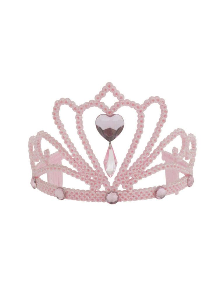 Pink Glitter Tiara & Stone – Rubies Masquerade Co. (UK)
