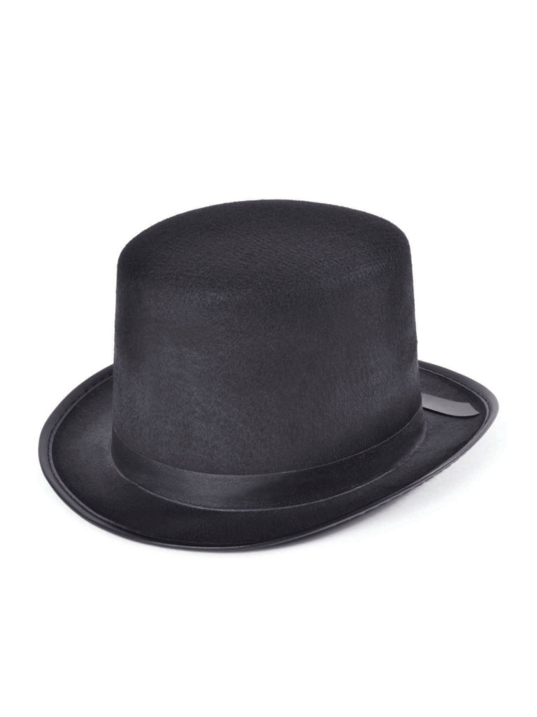 Top Hat Felt Black /Budget (B25) – Rubies Masquerade Co. (UK)